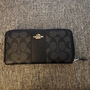 Coach Black Wallet